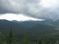 The High Peaks on a stormy day