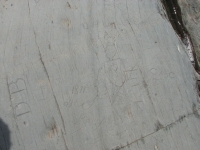Petroglyph at Kejimkujik