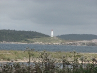 Lighthouse across the bay
