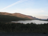 Sunset near Trout River