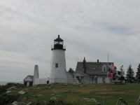 Lighthouse near Booth Bay 
