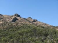 Rocks above Soledad Canyon