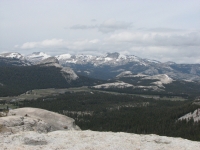 View from the top of Lembert Dome